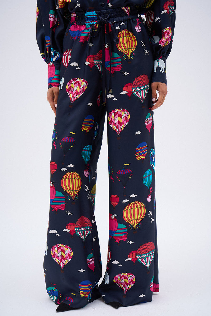 PANTALON JIL PRINT MONTGOLFIERES