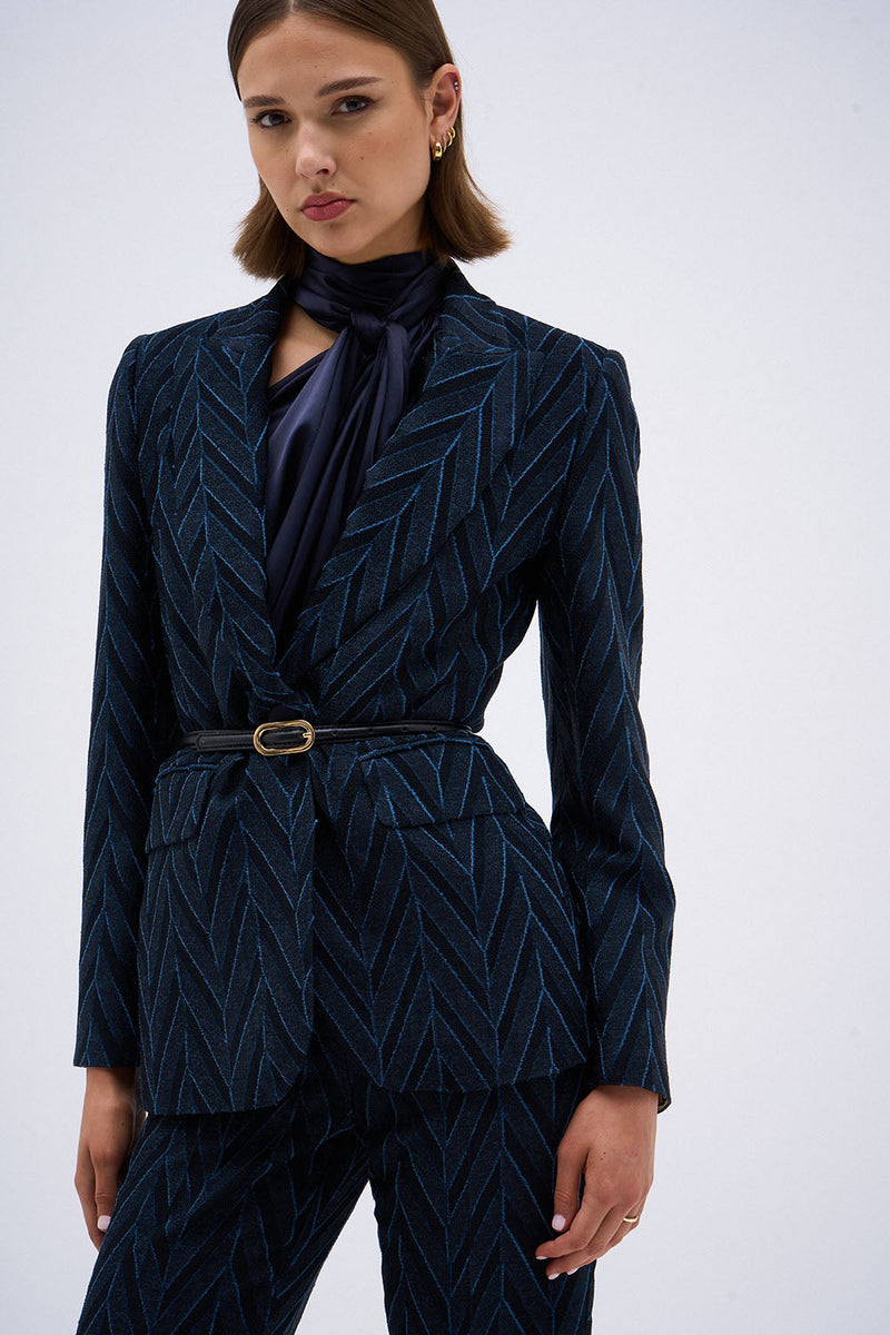 Fashion veste a chevron