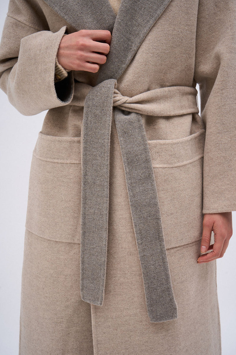 MANTEAU PAT BEIGE