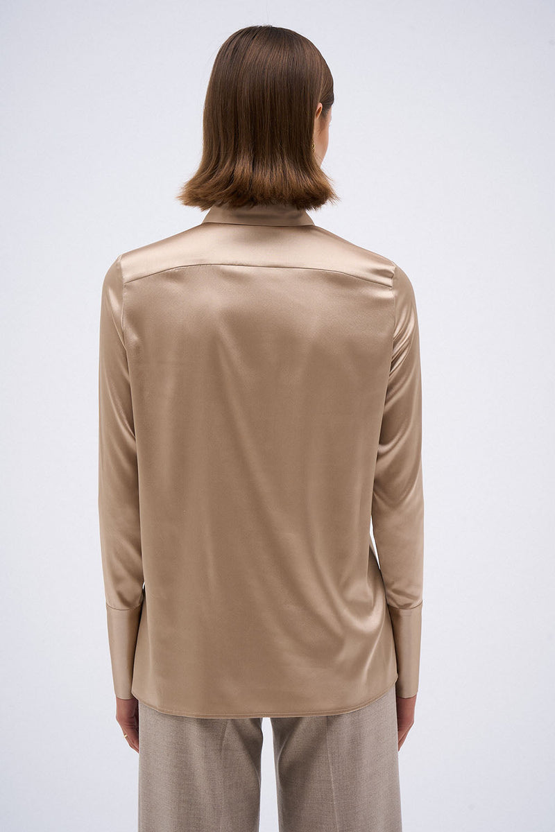 CHEMISE REGINE TAUPE